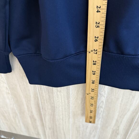 New England Patriots Full Zip Men’s XL Warm Up Track Jacket Blue NFL Football - Picture 10 of 12